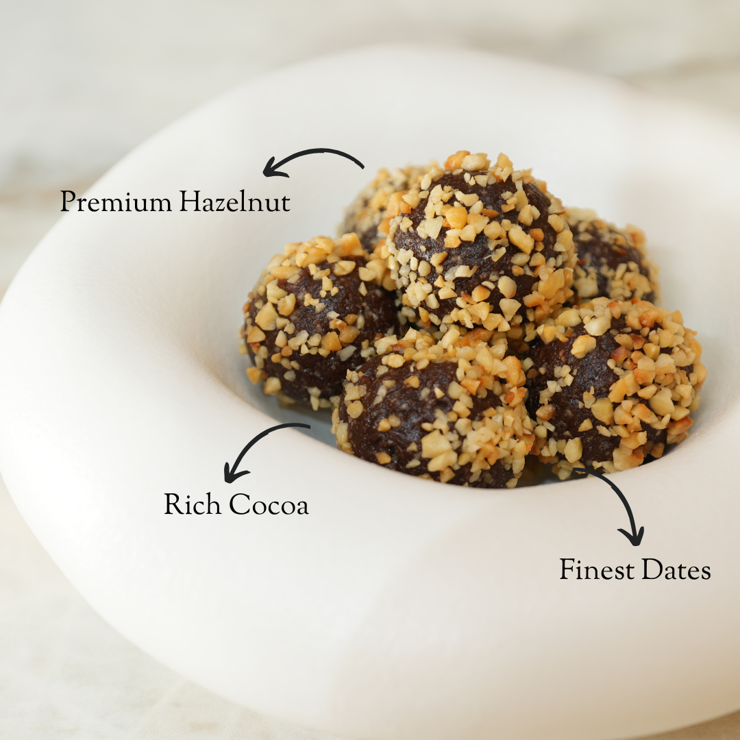 HAZELNUT ENERGY BALLS